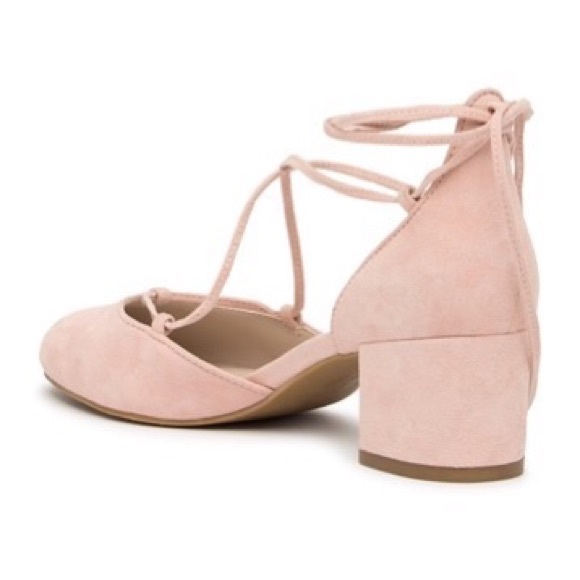 SHIPS FREE! 👈 NEW block heel lace up SUEDE shoes - Picture 9 of 12